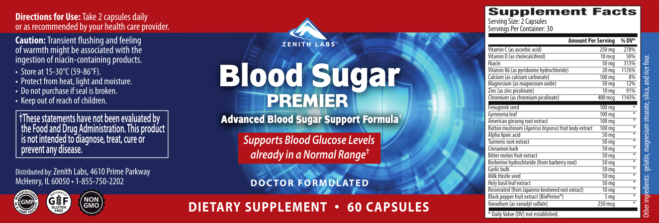 Zenith Blood Sugar Premierg