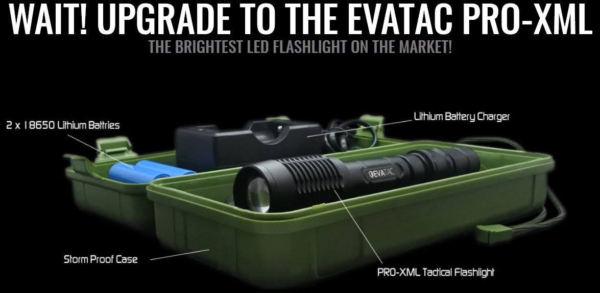 EVATAC PRO-XML Tactical Flashlight