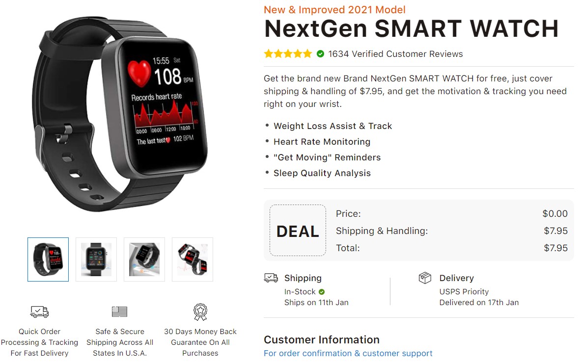 NextGen SMART WATCH